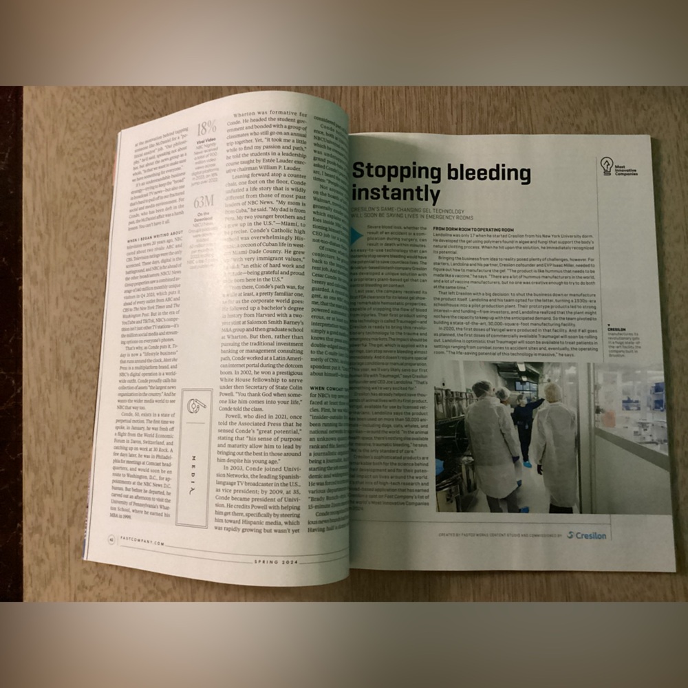 Fast Company Magazine Spring 2024 Issue - Picture 3 of 4